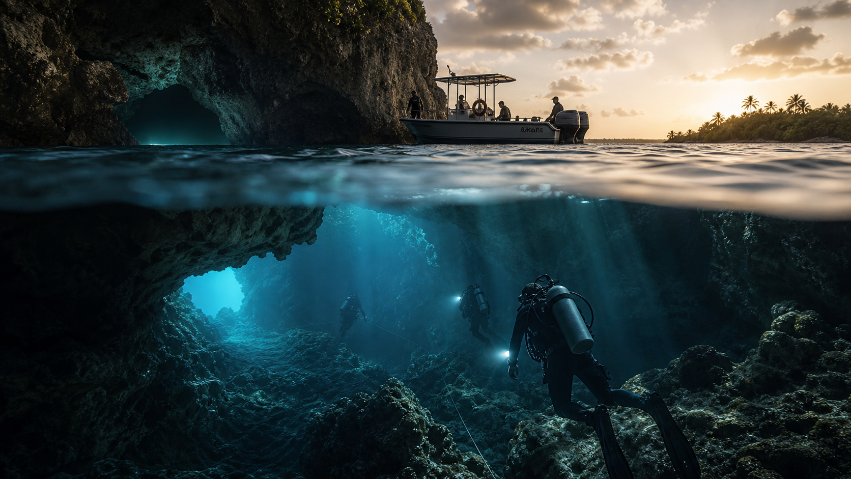 Editorial illustration for Maldives: Bodies of missing Italian divers found